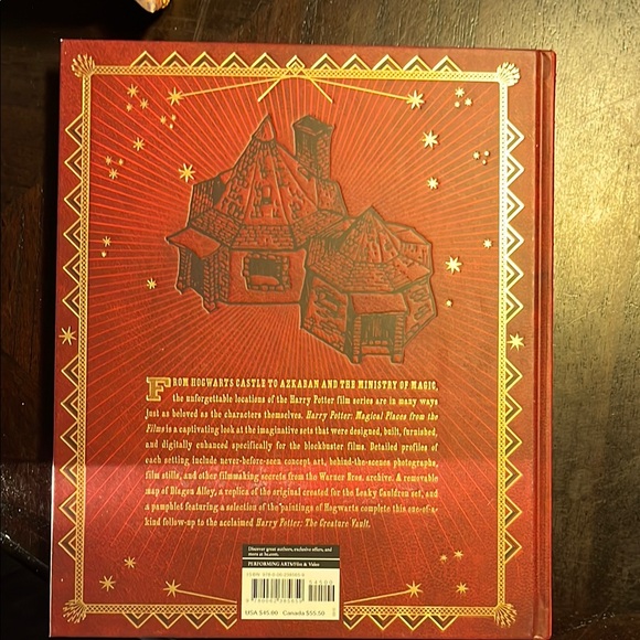 Harry Potter Magical Places Book - Red - Picture 2 of 4